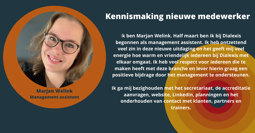 Kennismaking nieuwe medewerker - Dialexis